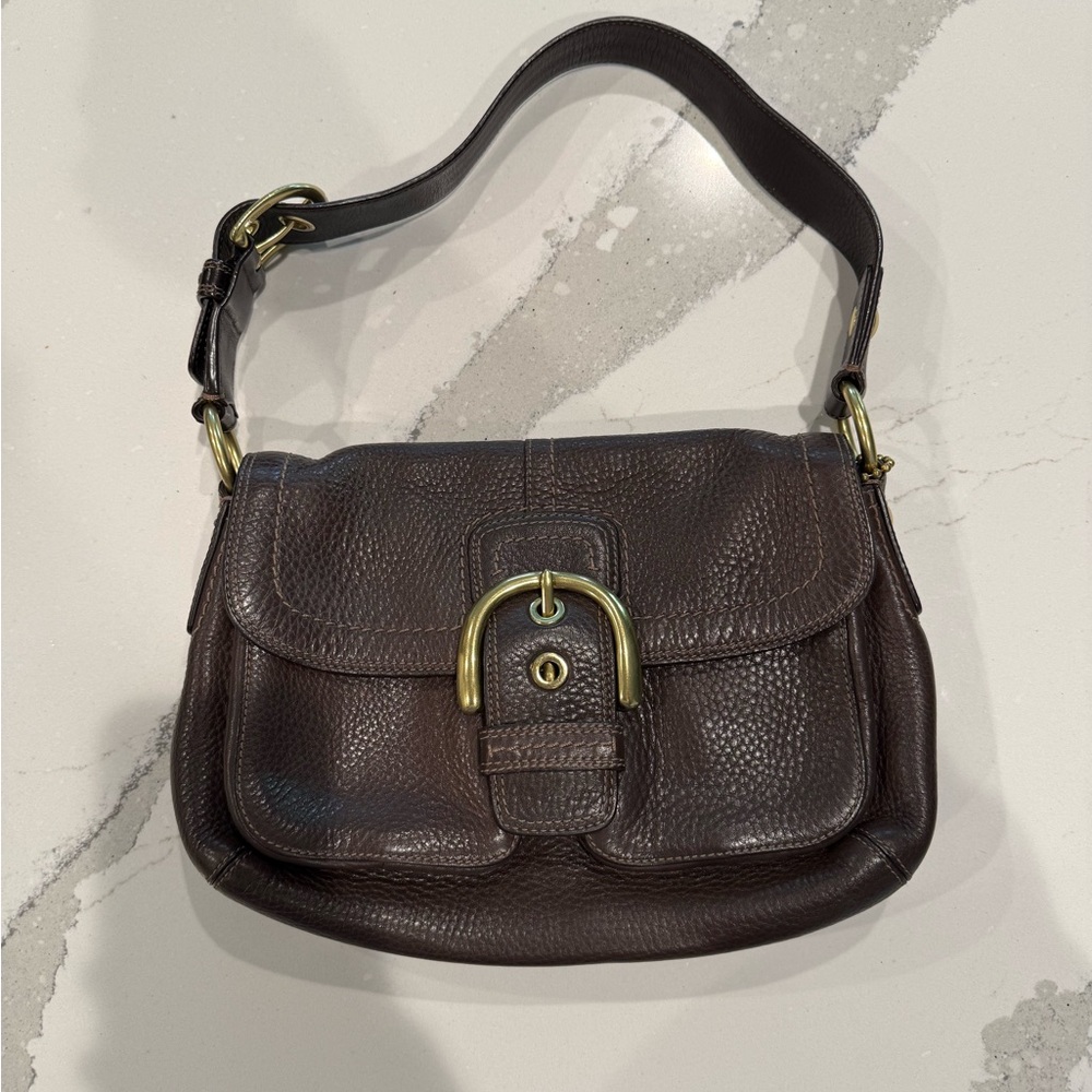 Coach SoHo Buckle Flap Small Shoulder Bag